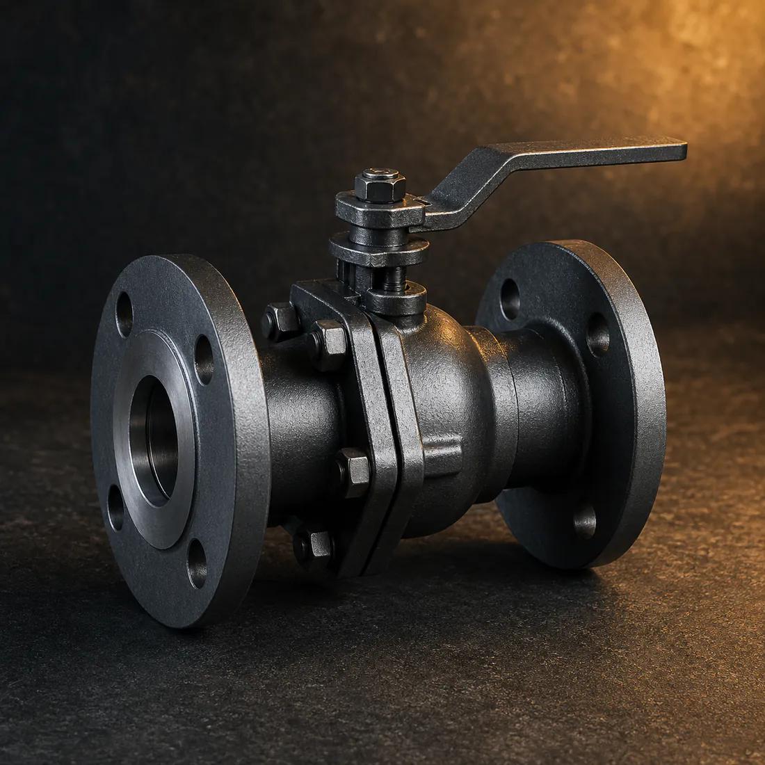 Кран шаровой фланцевый DN50 PN16